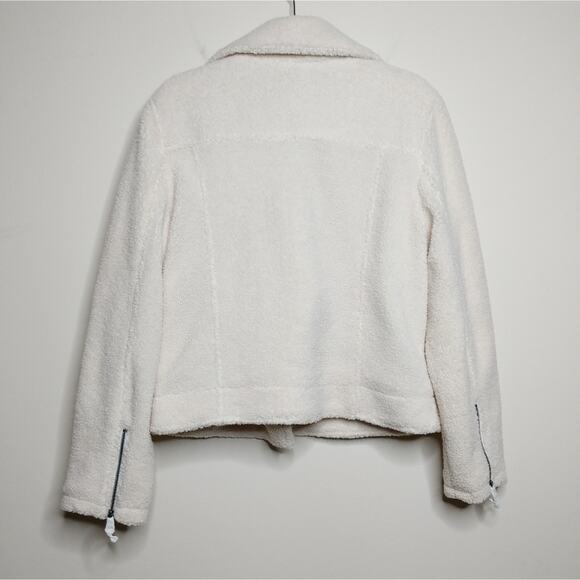 Max Studio Faux Shearling Moto Jacket - XL - NWT - Picture 6 of 9